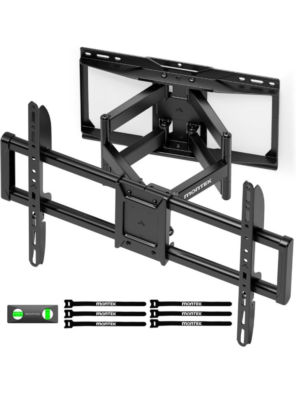 Heavy Duty Full Motion TV Wall Mount for 37-90 Inch TVs, Tilt & Swivel, Max VESA
